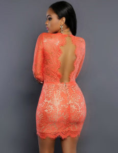 orange-sleeved-gorgeous-dress2